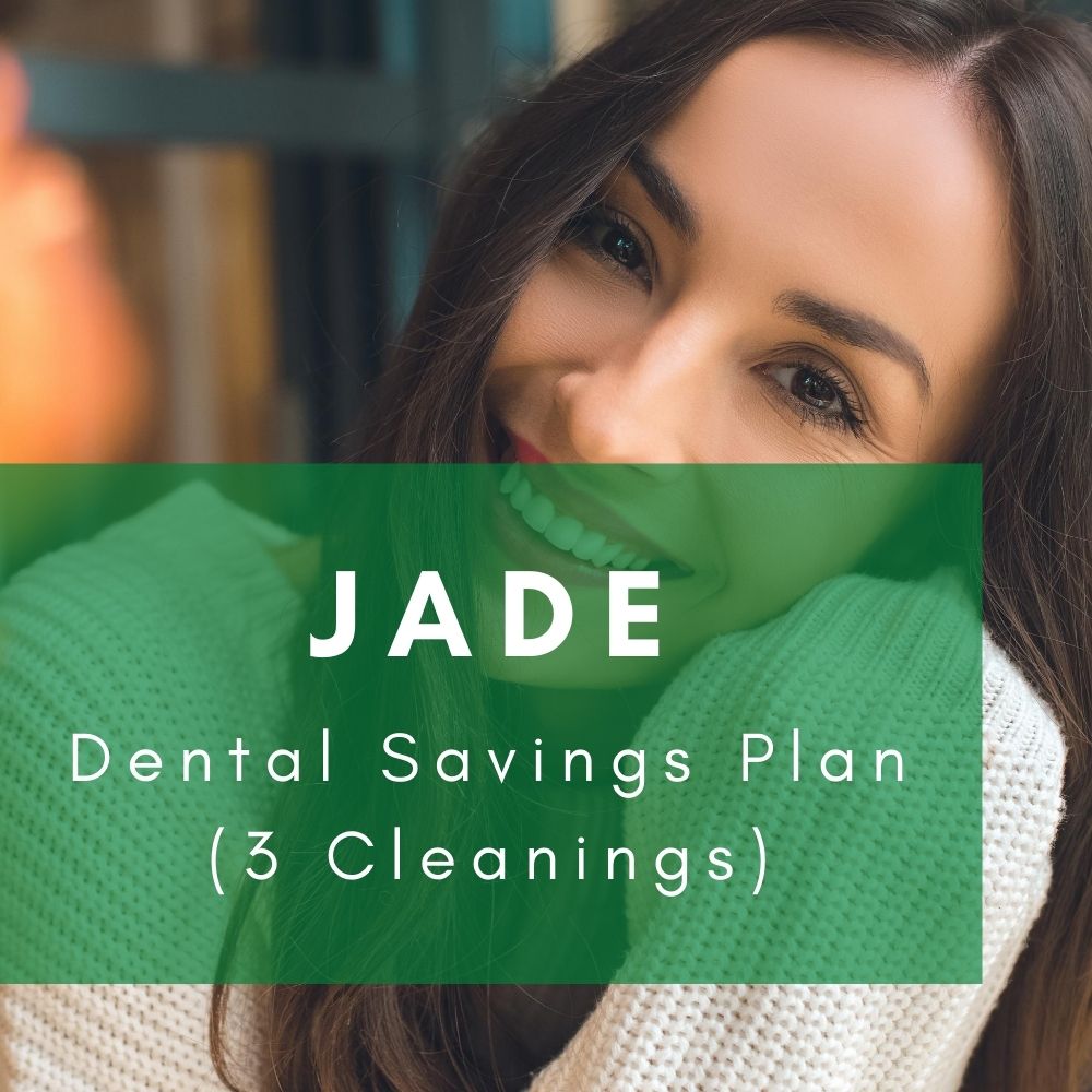 Serenity Savings Program - Jade (3 cleanings)